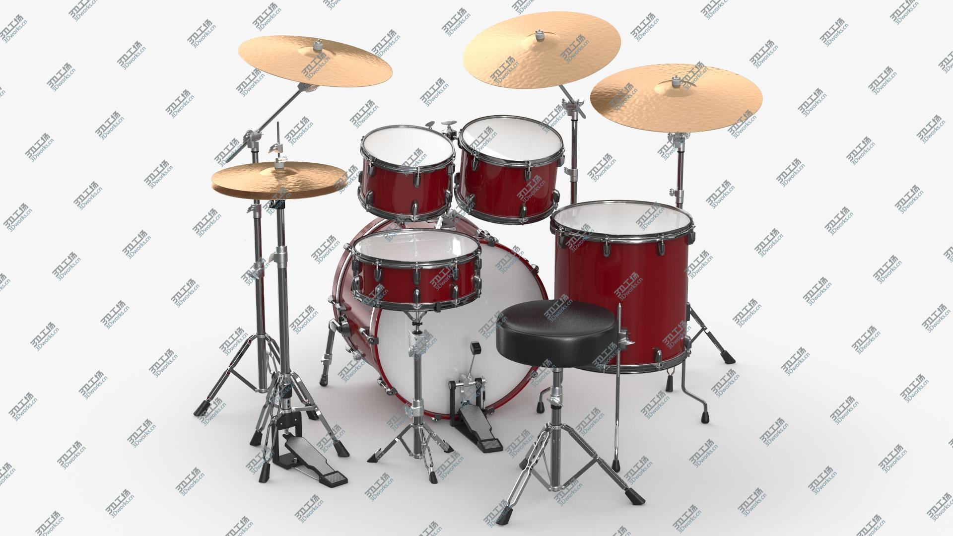 images/goods_img/2021040163/3D model Drum Kit Generic/4.jpg
